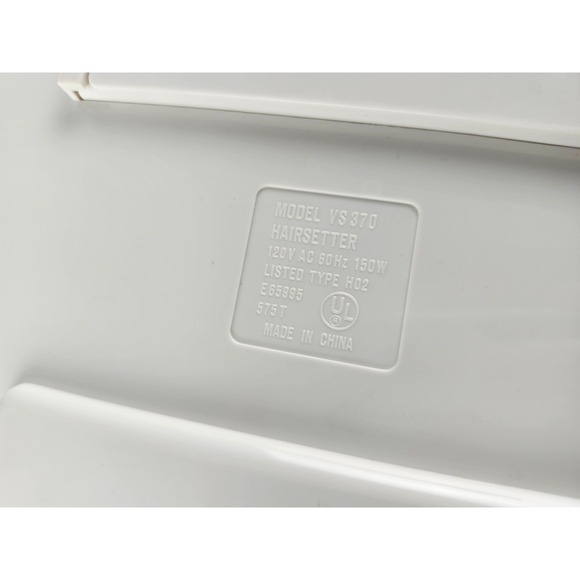 Vidal Sassoon Slimline Hairsetter Hot Curlers 20 Flocked Rollers w Clips VS-370 - Picture 8 of 9